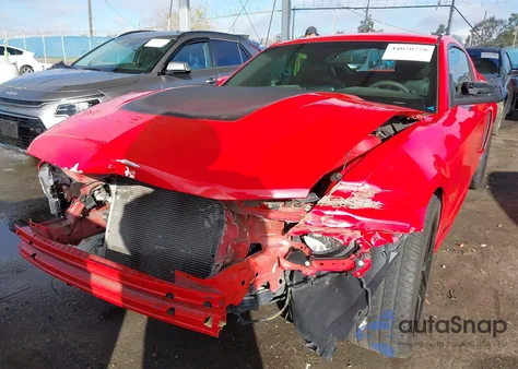 2012 Ford Mustang V6 из США, поврежденный, VIN 1ZVBP8AM2C5245617